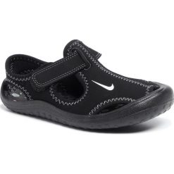 Sandały NIKE - Sunray Protect (Ps) 903631 001 Black/White/Dark Grey. Czarne sandały chłopięce Nike, ze skóry ekologicznej, bez zapięcia. Za 129,00 zł.