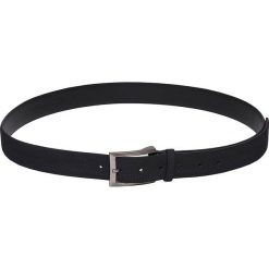 Pasek męski. Niebieskie paski męskie Top Secret, w paski, z jeansu, eleganckie. W wyprzedaży za 19,99 zł.