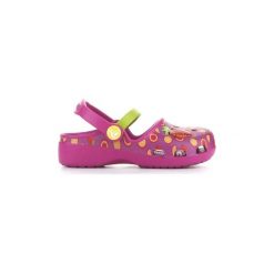 Sandały Dziecko Crocs Karin Novelty Clog Kids 204128-5A8. Czerwone sandały dziewczęce Crocs. Za 104,30 zł.