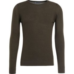 Swetry klasyczne męskie: John Smedley SINGULAR Sweter khaki