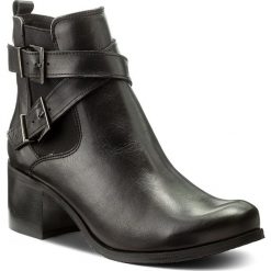 Botki damskie lity: Botki KARINO - 2476/076-M Czarny/Lico