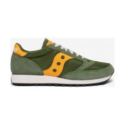Saucony Jazz Original Vintage Tenisówki Zielony Żółty. Żółte trampki męskie Saucony, bez wzorów, ze skóry, vintage, bez zapięcia. Za 426,95 zł.