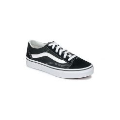 Buty Dziecko Vans OLD SKOOL V. Czarne trampki dziewczęce Vans, bez wzorów, bez zapięcia. Za 219,00 zł.