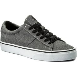 Tenisówki POLO RALPH LAUREN - Sayer 816688480004 Black. Czarne półbuty męskie Polo Ralph Lauren, na co dzień, bez wzorów, z gumy, bez zapięcia. W wyprzedaży za 279,00 zł.