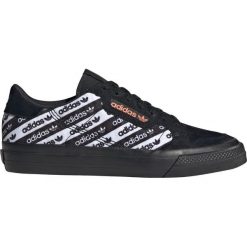 Adidas Originals Continental Vulc Tenisówki Czarny. Czarne trampki męskie adidas Originals, bez wzorów, ze skóry, bez zapięcia. Za 404,95 zł.