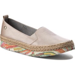Espadryle MACIEJKA - 02966-04/00-5 Beż. Brązowe espadryle damskie marki Maciejka, ze skóry, na płaskiej podeszwie. Za 228,00 zł.