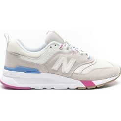 Wygodne Beżowe Sneakersy New Balance CW997HKA. Białe sneakersy damskie Molly.pl, ze skóry. Za 369,00 zł.