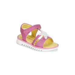 Sandały Dziecko Agatha Ruiz de la Prada SMILEY. Różowe sandały dziewczęce marki Agatha Ruiz de la Prada, bez zapięcia. Za 169,00 zł.