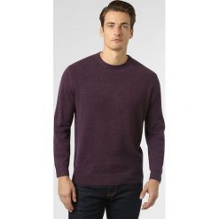 Andrew James - Sweter męski, lila. Swetry męskie Andrew James, s, bez wzorów, z kaszmiru, eleganckie, bez kołnierzyka, bez kaptura. Za 599,95 zł.