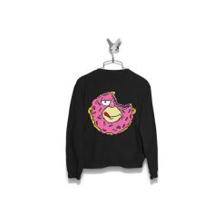 Bluza Homer Pączek Damska. Czarne bluzy damskie marki Failfake, xs, bez wzorów, bez rękawów, bez kaptura. Za 160,00 zł.