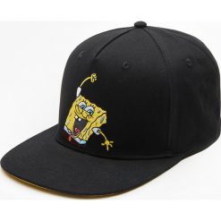 Czapka snapback SpongeBob - Czarny. Czarne czapki męskie marki House, bez wzorów. Za 39,99 zł.