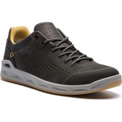 Półbuty LOWA - San Francisco Gtx Lo GORE-TEX 310800 Anthracite/Mustard 9748. Szare półbuty męskie Lowa, na co dzień, bez wzorów, ze skóry, bez zapięcia. W wyprzedaży za 659,00 zł.