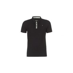 Koszulki polo z krótkim rękawem Guess DYLAN. Czarne koszulki polo męskie Guess, s, z aplikacjami, polo, z krótkim rękawem, krótkie. Za 143,20 zł.