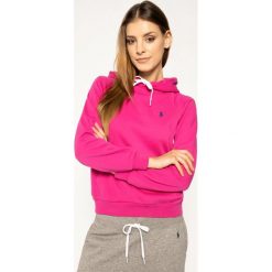 Bluza Polo Ralph Lauren Embroidered Logo 211790473. Różowe bluzy damskie Polo Ralph Lauren, s, bez wzorów, z bawełny, bez rękawów, bez kaptura. W wyprzedaży za 459,00 zł.