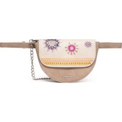 Desigual Ada Nyon Nerka Brązowy Beżowy. Pomarańczowe plecaki damskie Desigual, bez wzorów, z materiału. Za 223,95 zł.