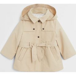 Mango Kids - Kurtka dziecięca Dina6 80-104 cm. Kurtki dziewczęce w paski, z bawełny, krótkie. Za 129,90 zł.