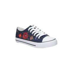Trampki i tenisówki damskie: Buty Casu Trampki haftowane MZ-49