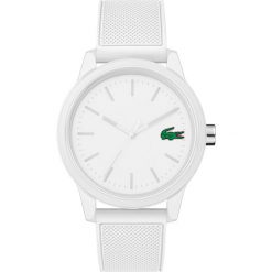 Zegarek LACOSTE - L1212 2010984 White/White. Białe zegarki męskie Lacoste. W wyprzedaży za 329,00 zł.