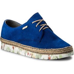 Espadryle MACIEJKA - 02936-06/00-5 Kobaltowy. Niebieskie espadryle damskie marki Maciejka, ze skóry, na płaskiej podeszwie. W wyprzedaży za 189,00 zł.