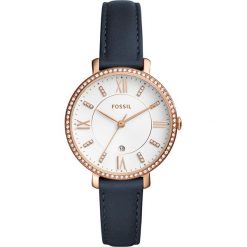 Zegarek FOSSIL - Jacqueline ES4291 Blue/Rose Gold. Niebieskie zegarki damskie marki Fossil, ze stali. Za 589,00 zł.