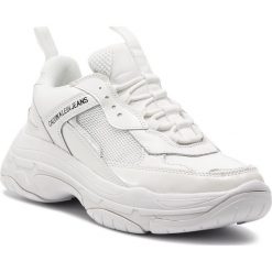 Sneakersy CALVIN KLEIN JEANS - Marvin S0591 Bright White. Białe sneakersy męskie Calvin Klein Jeans, bez zapięcia. W wyprzedaży za 389,00 zł.