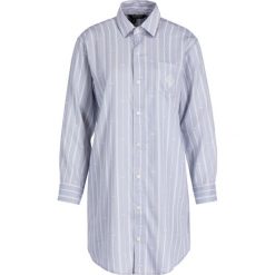 Koszula nocna Lauren Ralph Lauren ILN31733. Niebieskie koszule nocne damskie Lauren Ralph Lauren, s, bez wzorów, z bawełny, bez kołnierzyka, bez rękawów. W wyprzedaży za 199,00 zł.