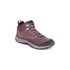 Buty Keen TERRADORA LEATHER MID WP. Czerwone buty trekkingowe damskie marki Keen. Za 395,40 zł.