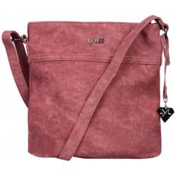 Lylee Torebka Damska April, Crossbody, Bordowa. Czerwone torebki klasyczne damskie marki Lylee, z bawełny. Za 149,00 zł.