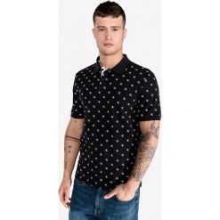 Calvin Klein Monogram Polo Koszulka Czarny. Czarne podkoszulki męskie Calvin Klein, l, bez wzorów, z bawełny, bez rękawów. Za 378,95 zł.