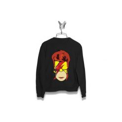Bluza Bowie Simpsons Damska. Czarne bluzy damskie marki Failfake, xs, bez wzorów, bez rękawów, bez kaptura. Za 160,00 zł.