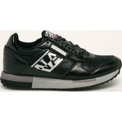 Napapijri - Buty. Czarne buty sportowe damskie Napapijri, bez wzorów, z gumy, sportowe. W wyprzedaży za 299,90 zł.
