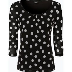 S.Oliver Black Label - Koszulka damska, czarny. Czarne t-shirty damskie marki s.Oliver BLACK LABEL, s. Za 159,95 zł.