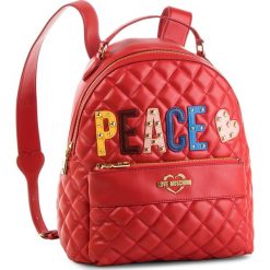 Plecak LOVE MOSCHINO - JC4227PP06KC0500 Rosso. Czerwone plecaki damskie Love Moschino, ze skóry ekologicznej. Za 929,00 zł.