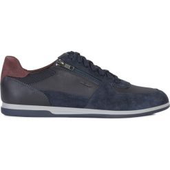 Geox Renan Tenisówki Niebieski. Niebieskie trampki męskie Geox, ze skóry. Za 462,95 zł.