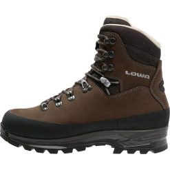 Lowa TIBET LL Obuwie górskie dunkelbraun/schiefer. Pomarańczowe buty trekkingowe męskie marki Lowa, ze skóry, outdoorowe. Za 1159,00 zł.