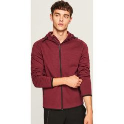 Bluza z kapturem - Bordowy. Czerwone bejsbolówki męskie Reserved, l, z kapturem. Za 119,99 zł.