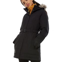 THE NORTH FACE BROOKLYN > 0A3BMYJK31. Pomarańczowe kurtki damskie The North Face, xl, w paski, z tkaniny, street, bez kaptura. Za 1439,99 zł.