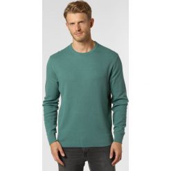 Andrew James - Sweter męski, zielony. Zielone swetry męskie Andrew James, xl, bez wzorów, z bawełny, eleganckie, bez kołnierzyka, bez kaptura. Za 179,95 zł.