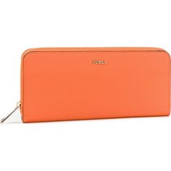 Duży Portfel Damski FURLA - Babylon 1006866 P PBC2 B30 Mandarino f. Pomarańczowe portfele damskie marki Furla, bez wzorów, ze skóry. Za 620,00 zł.