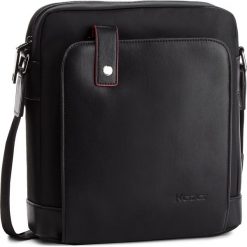 Saszetka KAZAR - 13811-TE-00 Black. Czarne torby męskie skórzane marki Kazar, w paski, z materiału, młodzieżowe, na ramię. W wyprzedaży za 299,00 zł.
