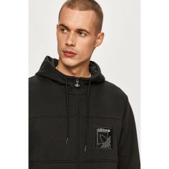Adidas Originals - Bluza. Czarne bluzy męskie adidas Originals, s, z aplikacjami, z bawełny, z kapturem, bez rękawów, z kapturem. Za 279,90 zł.