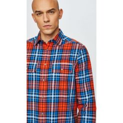 Calvin Klein - Koszula. Niebieskie koszule męskie marki Calvin Klein, s, z bawełny, klasyczne, z klasycznym kołnierzykiem, z długim rękawem. Za 359,90 zł.