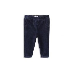ESPRIT Baby Girl Fashion Spodnie Jogger navy. Niebieskie spodnie chłopięce marki Esprit, z bawełny. Za 45,00 zł.