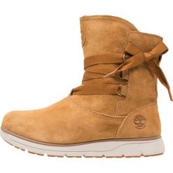 Botki damskie lity: Timberland LEIGHLAND PULL ON Botki sznurowane tan