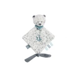 Przytulanki i maskotki: Nattou Lea, Loulou & Hippolyte – Mini-Szmacianka Przytulanka Leopard biały