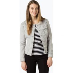 Kurtki damskie: comma casual identity – Damska kurtka jeansowa, szary