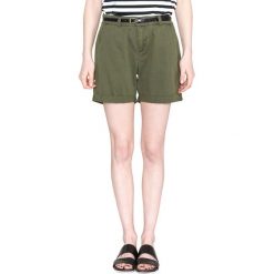 Vero Moda Flash Szorty Zielony. Zielone szorty damskie Vero Moda, xs, w paski, z bawełny. Za 111,95 zł.