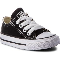 Trampki chłopięce: Trampki CONVERSE – Inf C/T S/S Ox 7J235C Black