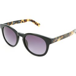 Męskie okulary przeciwsłoneczne w kolorze czarno-beżowo-szarym. Szare okulary przeciwsłoneczne męskie marki Hugo Boss Sunglasses, z tworzywa sztucznego, wakacyjne. W wyprzedaży za 193,95 zł.