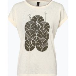 Soyaconcept® - T-shirt damski, beżowy. Brązowe t-shirty damskie marki Soyaconcept, xxl, z nadrukiem. Za 99,95 zł.